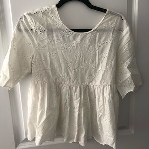 Zara White Top